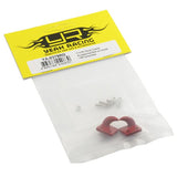 Yeah Racing 1/10 RC Rock Crawler Accessories Bolt-on Hooks / off Centre Red
