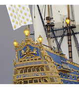 Artesania 1/72 LE SOLEIL  LOUIS XIV´S FLAGSHIP with FIGURINES
