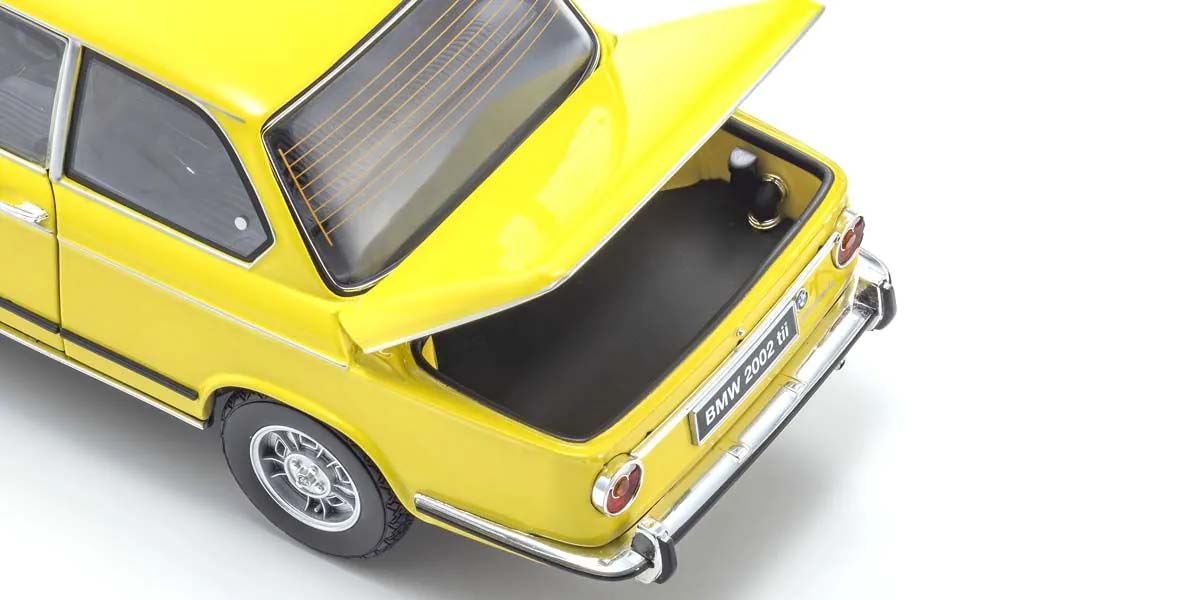Kyosho 1:18 Bmw 2002 Tii 1972 Yellow