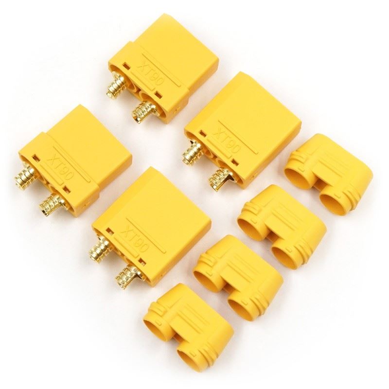 Yeah Racing XT90 Plugs w/ Cover 4pcs