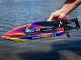 Proboat Sonicwake 24In Self-Righting Brushless Deep-V Rtr, Red