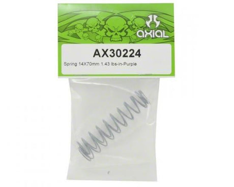 AXIAL Spring 14x70mm 1.43lbs/in Purple (2)