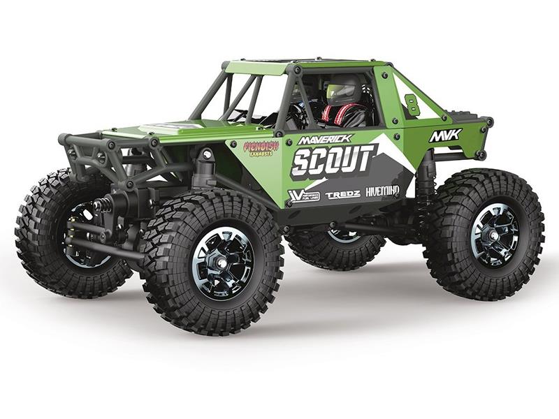 Scout-24 1/24Th Rock Crawler - Green