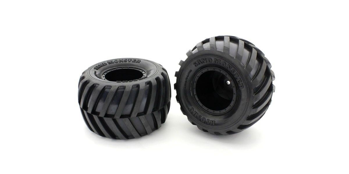 Pre-Glued High Grip Soft Tires (2) Ep Madvan
