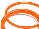 Heavy Duty Wheel Bead Lock Rings Orange/F. 2 Wheel