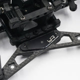 Yeah Racing Aluminum Graphite Super Lightweight Bumper Set For 3Racing Sakura D5