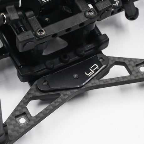 Yeah Racing Aluminum Graphite Super Lightweight Bumper Set For 3Racing Sakura D5