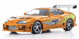 Kyosho 1:18 Toyota Supra Turbo Fast & Furious Orange Pearl