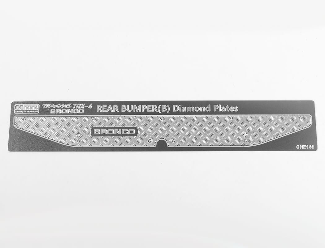 RC4WD KS REAR BUMPER FOR TRAXXAS TRX-4 '79 BRONCO RANGER XLT (SILVER)