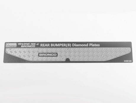 RC4WD KS REAR BUMPER FOR TRAXXAS TRX-4 '79 BRONCO RANGER XLT (SILVER)