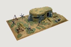 Italeri 1/72 Bunkers + Accessories