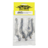 Yeah Racing Aluminum 7075 Hi-Clearance Links Lower for Tamiya CC02 Black