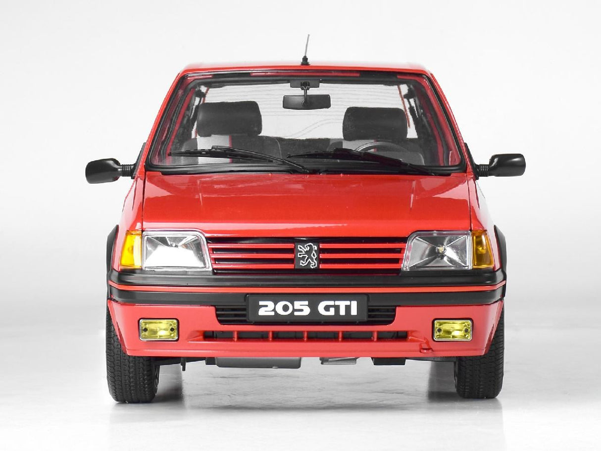 Ixo (Parent) Red Peugeot 205 1.9 Gti 1/8 Scale Full Metal Kit