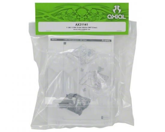 AXIAL Y-380 Scale Interior .040 Clear Yeti