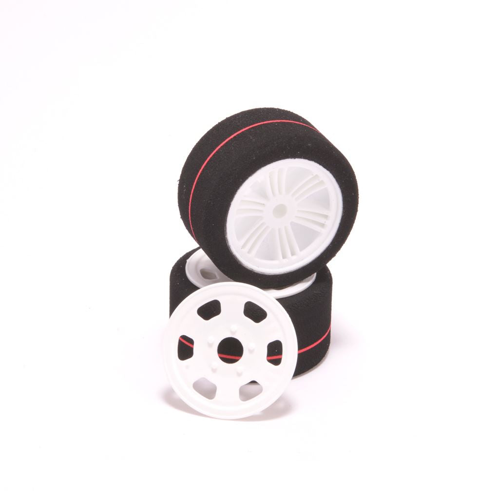 Oval 12Th 37Sh Pre Glued Red Brca 51Mm Diam.