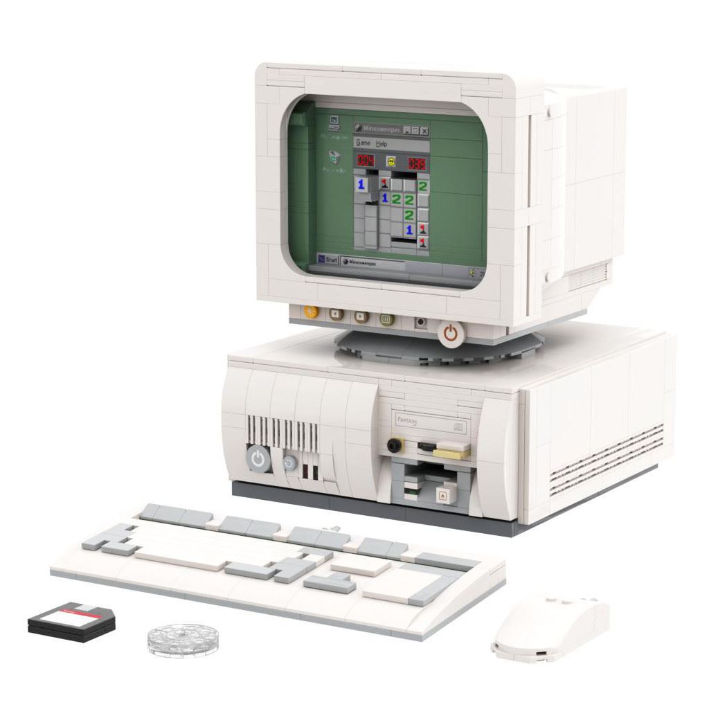 Pantasy Retro 90S Desktop Pc - 1634 Pcs