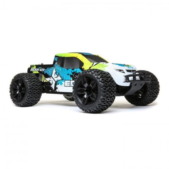 ECX 1/10 4WD Ruckus Brushed Green/Blue RTR (ECX03242T2)