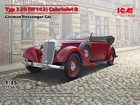 Icm Typ 320 (W142) Cabriolet B, German Passenger Car
