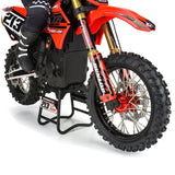 Pro 1/4 Pro-Spec Aluminum V2 Bead Front Wheel Black/Red (1): Pro