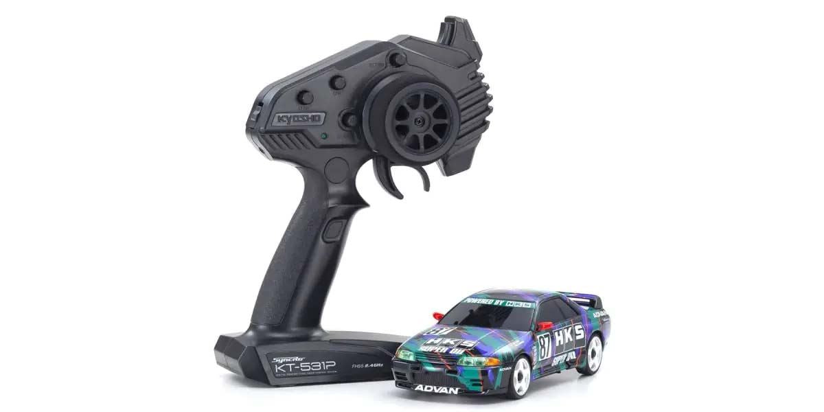 Kyosho Mini-Z Awd Nissan Skyline Gt-R R32 1993 Hks #87 (Ma020-Kt531P)