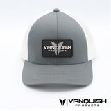 Vanquish Trucker Flex Fit Hat - Gray / White Mesh
