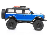 Axial 1/24 SCX24 2021 Ford Bronco 4WD Truck Brushed RTR, Blue