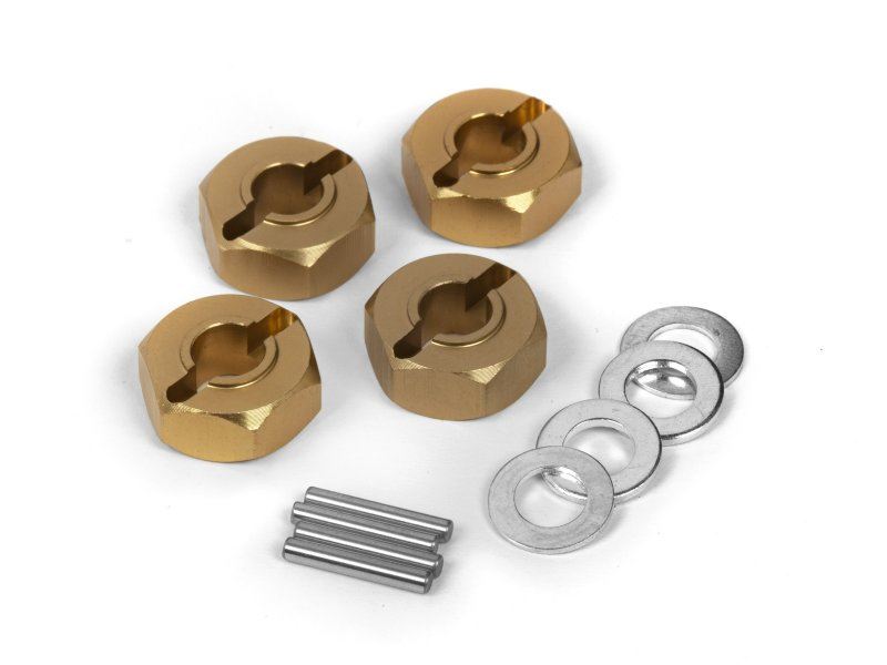 Aluminum 12Mm Wheel Hex Hub Set (4Pcs)