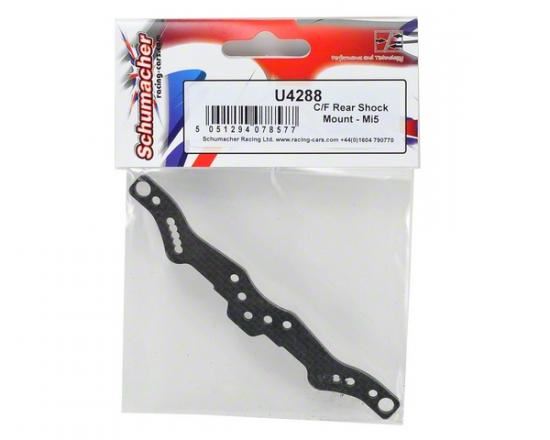 Schumacher C/F Rear Shock Mount - Mi5