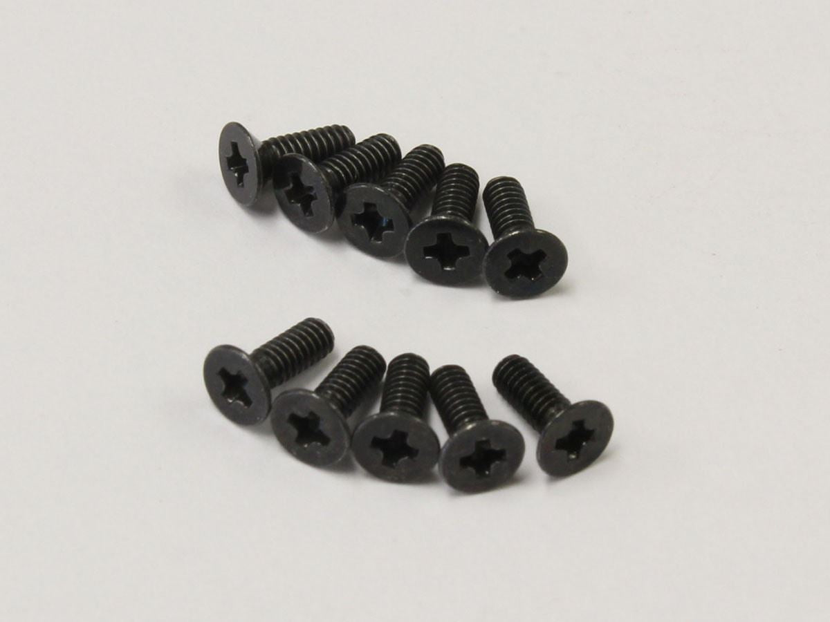 Flat Head Metallic Screws M2X6Mm (10) Kyosho