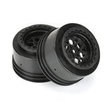 Proline 1/10 Showtime+ Wide Rear 2.2In/3.0In 12mm Drag Wheels (2) Blac