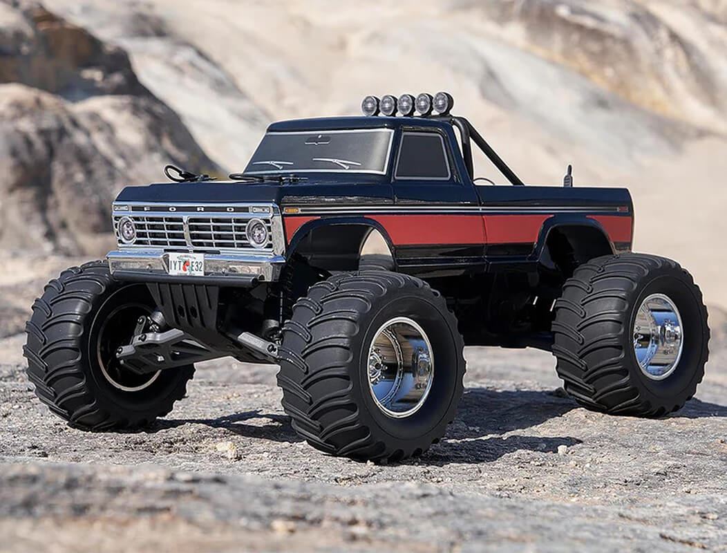 Fms 1 10 Ford F100 Rs 2Wd Truck - Black