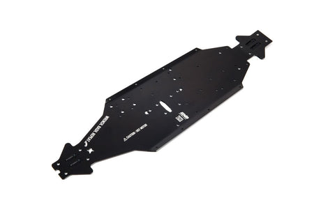 Arrma Aluminum Chassis CNC 7075 T6 LWB Black (Ultimate Strength) (ARA320571)
