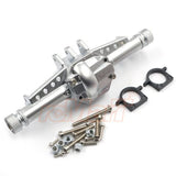 Yeah Racing Hard Coated Alloy Front/ Rear Axle Housing For AXIAL SCX10 II Silver