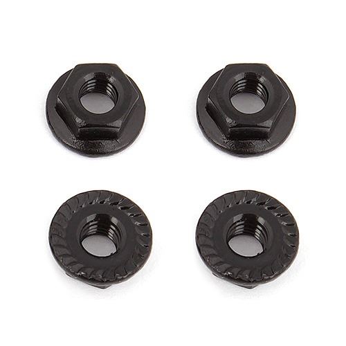 ASSOCIATED M4 SERRATED NUTS