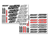 Corally Body Decal Sheet - Sbx-825 Pre-Cut