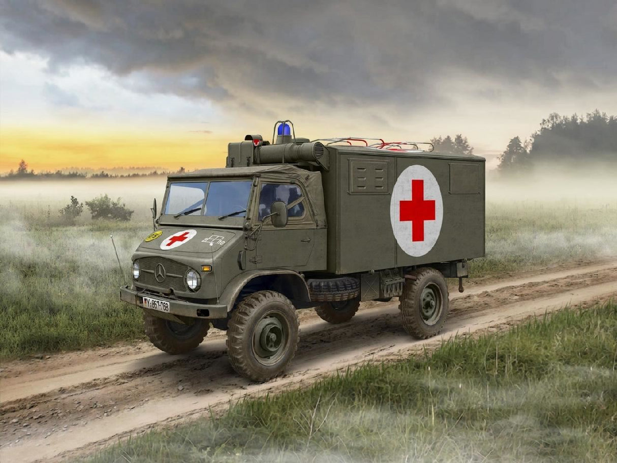 Icm Unimog S 404, German Military Ambulance