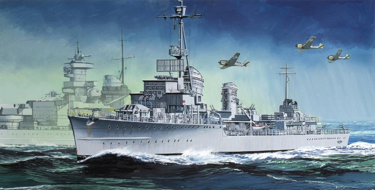 Dragon 1/350 German Z-38 Destroyer (Smart Kit)