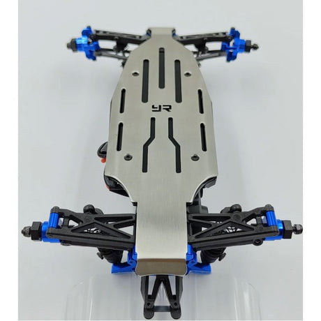 Yeah Racing Stainless Steel Chassis Protector Plate For Losi 1/24 Micro-B 2Wd Buggy