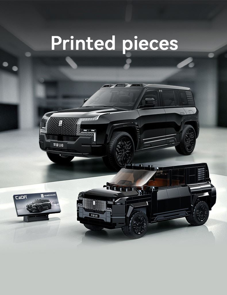 Cada Byd Yangwang U8 1:24 Luxury Suv - 304 Pcs