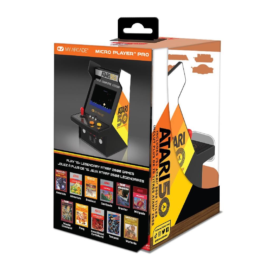 My Arcade (P) Atari Micro Player Pro 6.7In Portable Retro Arcade (100 Games in 1)