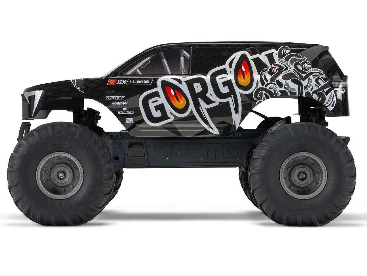 Arrma Gorgon 2wd MT 1/10 Ready-To-Assemble Kit w/8.4v/Chg Gunmetal