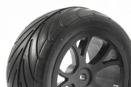 FASTRAX 1/10TH MOUNTED ARROW BUGGY REAR TYRES 10-SPOKE