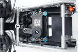 Koswork Servo Mount Bb-01 For Tamiya Bbx (2) Blue