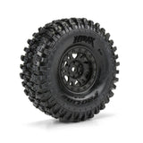 Proline 1/10 Hyrax G8 F/R 1.9In Crawler Tires Mounted 12mm Black Impu