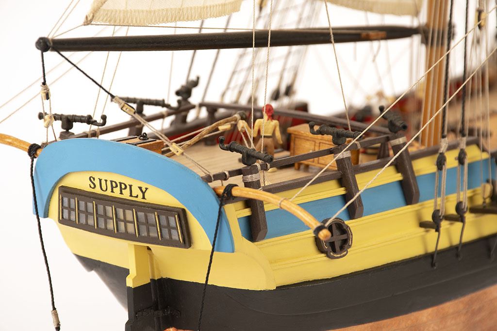 Artesania 1/50 Hms Supply First Fleet + Figurines