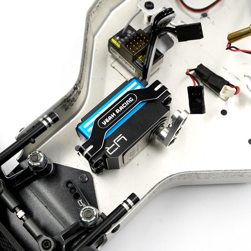 Yeah Racing Aluminum Servo Mount For Team Associated Rc10