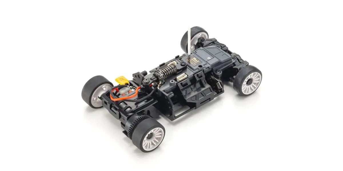 Kyosho Mini-Z Mr04 Rwd Corvette C8-R Gun Metal/White (W-Mm/Kt531P)