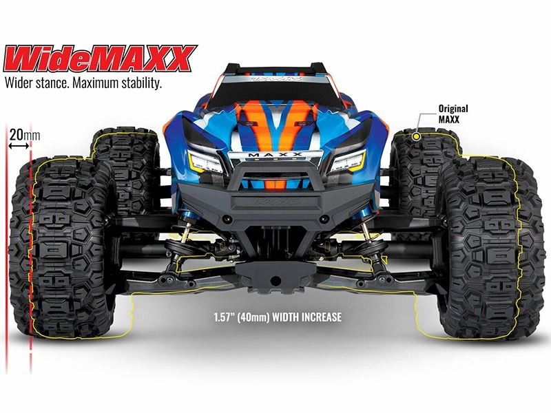 Traxxas WideMaxx Monster Truck - Orange