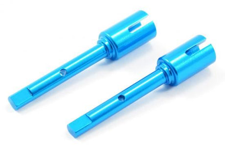FASTRAX TAMIYA TT02 ALUMINIUM FRONT/REAR PROP SHAFTS (2)