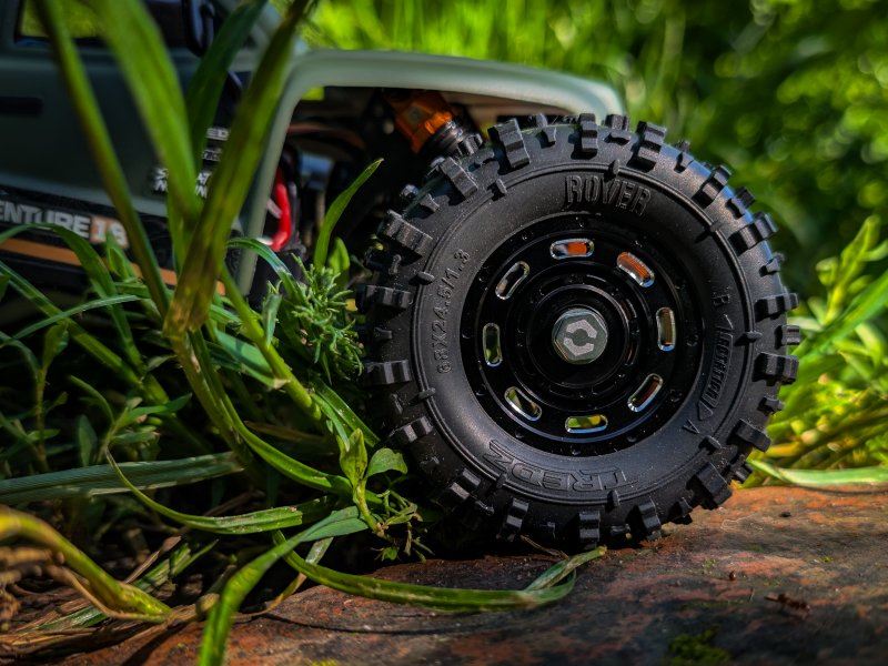 Cc-8 Aluminum Wheel 1.3In (Black/4Pcs)